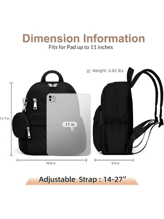 Stylish Mini Backpack Purse for Women | Anti-Theft, Lightweight, Waterproof main image 8